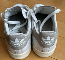 人気希少adidas スタンスミス27.5　クリアグラナイト　グレーS75075 _画像4