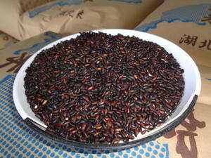 . peace 4 year production black rice * morning purple *. series 30kg
