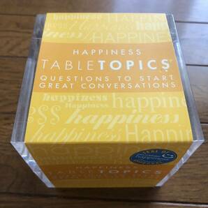 Table Topics 英語 質問カード 135枚 コミュニケーション Happiness 