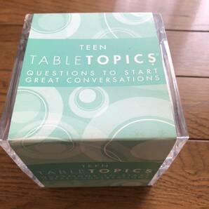 Table Topics 英語 質問カード 135枚 コミュニケーション Teen