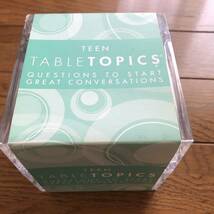 Table Topics 英語 質問カード 135枚 コミュニケーション Teen_画像1