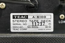 ◇p2244 現状品 TEAC ティアック オープンリールデッキ A-6100_画像7