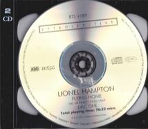2CD　★Lionel Hampton Flying Home　輸入盤　(Retrospective Records RTS 4189)　2枚組_画像2