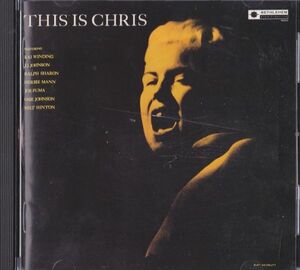 CD　★Chris Connor This Is Chris　国内盤　(Bethlehem Records COCY-80346)
