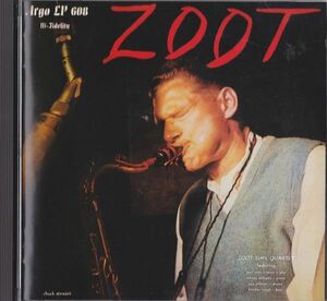 CD　★ZOOT SIMS QUARTET - ZOOT　国内盤　(UCCU-9253)　24Bit