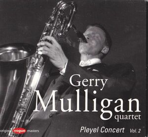 CD　★Gerry Mulligan Quartet Pleyel Concert Vol. 2　輸入盤　(BMG France 74321409432)　デジパック