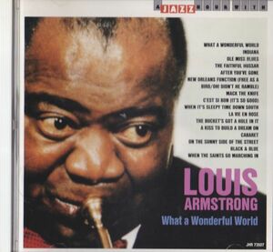 CD　★Louis Armstrong What A Wonderful World　輸入盤　(Jazz Hour JHR 73507)