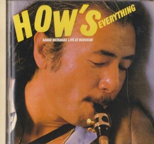 CD　★Sadao Watanabe Live At Budokan / How's Everything　国内盤　(CBS/Sony 32DH 280)　