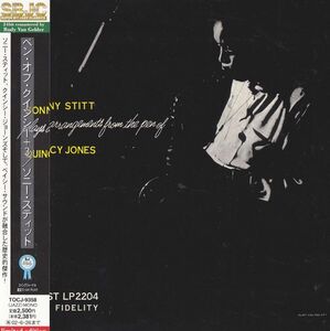 CD　★Sonny Stitt Sonny Stitt Plays Arrangements From The Pen Of Quincy Jones　国内盤　(Roost TOCJ-9358)　帯付　紙ジャケ
