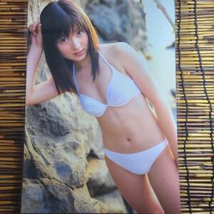 [ high quality thick 150μ laminate processing ] Sakura tree ..yamagaBIKiNIES2004.1.27 swimsuit A4 magazine scraps 6 page [ bikini model ]