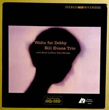 アナプロ 高音質盤 Bill Evans Trio Waltz For Debby Analogue Productions APJ 009 HQ-180 Mofi 180g 重量盤 ビル・エバンス エヴァンス_画像1