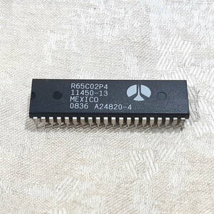 新品 マイクロプロセッサ IC 集積回路 R65C02P DIP-40 送料120円～ 