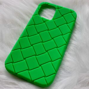 【新品】iPhone12/12proケース 韓国 シリコン 緑 グリーン