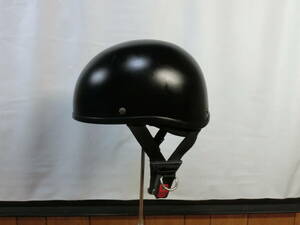 ● CEPTOO　黒の半ヘルメット　フリーサイズ　艶消し ●