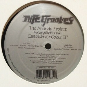 12inchレコード THE ANANDA PROJECT / CASCADES OF COLOUR EP