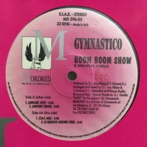 12inchレコード GYMNASTICO / BOOM BOOM SHOW