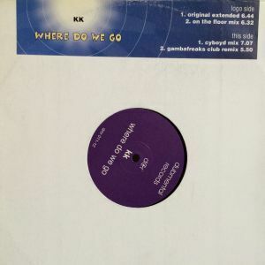 12inchレコード KK / WHERE DO WE GO (未開封)