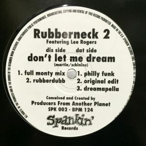 12inchレコード RUBBERNECK 2 / DON'T LET ME DREAM