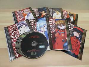 【送料無料】新世紀エヴァンゲリオン DVD 全8巻セット レンタル落ち（ケース無し）EVANGELION エバンゲリオン