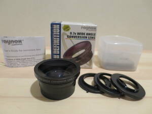 [ free shipping ] Ray knock s(raynox)0.7 times wide conversion lens DCR-732wai navy blue 