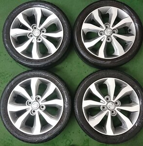 ★ジャンク品★ NISSAN デイズ 純正アルミ 15×4.5J+46 4H-100 BRIDGESTONE ECOPIA EP150 2013年製【他商品と同梱歓迎】