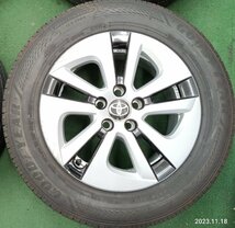 ★中古品★ トヨタ 50プリウス純正 15×6.5J＋40 100-4H GOODYEAR EFFICIENT GRIP 195/65R15 2020年製【他商品と同梱歓迎】_画像2