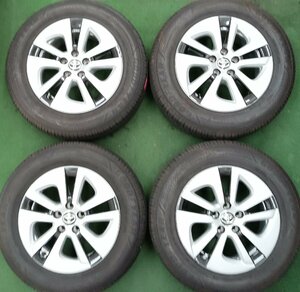 ★中古品★ トヨタ 50プリウス純正 15×6.5J＋40 100-4H GOODYEAR EFFICIENT GRIP 195/65R15 2020年製【他商品と同梱歓迎】