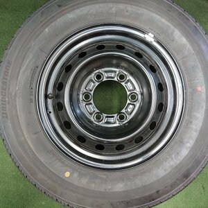 ★中古品★トヨタ純正 200系ハイエース 15インチホイール ブリジストン 195/80R15 2021年製 1本セット【他商品と同梱歓迎】