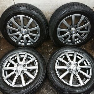 ★中古品★BRIDGESTONE BLIZZAK VRX 165/65R14 ブリヂストン スタッドレス 2019年製 14×5.5J+40　100-4H 4本セット【他商品と同梱歓迎】