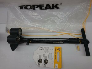 ★中古品★トピーク　TOPEAK　 空気入れ　 ジョーブローデュアリー　TJB-DUL　デュアルフロアポンプ　自転車 【他商品と同梱歓迎】