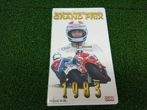★中古品★希少 激レア VHS ビデオ Road Racing World Chanpionship GRAND PRIX 1983【他商品と同梱歓迎】