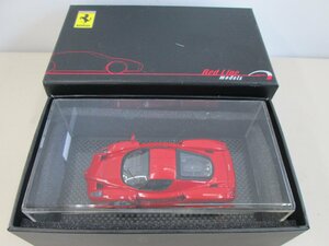 ★中古品★ミニカー 1/43 Red Line フェラーリ Ferrari ENZO Corsa Red RLS04【他商品と同梱歓迎】