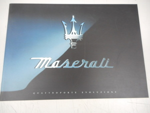 * secondhand goods *MASERATI EVOLUZIONE English version [ other commodity . including in a package welcome ]