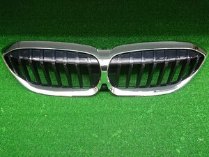 ★中古品★BMW 3シリーズ G20 G21 純正 フロントグリル キドニーグリル ブラック メッキ 5113 192976-10【他商品と同梱歓迎】