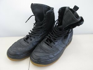 ★中古品★SF AF1 NIKE スペシャルフィールドエアフォース 864024-001 ブラック 28cm【他商品と同梱歓迎】