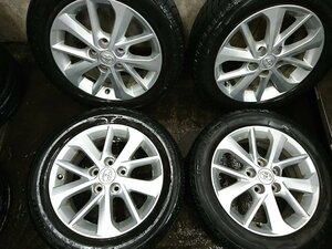 ★中古品★ICEESPORTE オーリス純正 205/55R16 スタッドレスタイヤホイールセット 16×6.5J+45 114.3-5H　2018年製 【他商品と同梱歓迎】