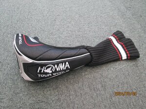 ★中古品★ HONMA ホンマ TOUR WORLD ドライバー用 ヘッドカバー モグラ【他商品と同梱歓迎】