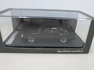 ★中古品★ミニカー ignition model イグニッションモデル スカイライン 2000 GTS-R R31 ブラック 0134【他商品と同梱歓迎
