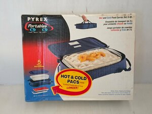 ★未開封品★ PYREX Portable THE WAY TO GO HOT&COLD PACS ポータブルキャリア 【他商品と同梱歓迎】