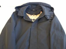 ★中古品★BURBERRY バーバリー メンズ コート 黒 ブラック サイズ46【他商品と同梱歓迎】_画像1