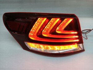 ★中古品★レクサス 純正 後期 LS460 ls600 左 助手席 テールランプ LED USF40/USF41/USF45/USF46/UVF45 KOITO 50-130【他商品と同梱歓迎】