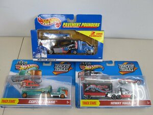 ★未開封品★HotWHeeLs ホットウィール トラック３種セット MATTEL TRACKIN'TRUCKS 【他商品と同梱歓迎】