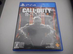 ★中古品★　PS4　CALL　OF　DUTY　BLACK　OPSⅢ