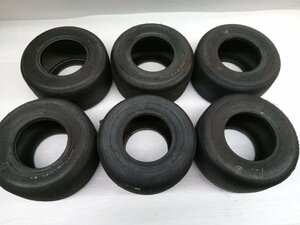 ★Used item★BRIDGESTONE SL17 YNL 5本 DUNLOP SL02 1本 4.5/10.0-5 10×4.50-5 計6本set CartTires レーシング 【他Productと同梱歓迎】