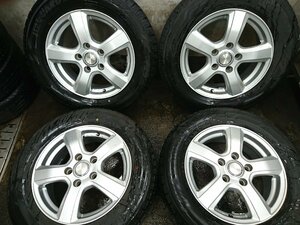 ★中古品★YOKOHAMA ICE GUARD IG60 195/65R15 スタッドレスタイヤホイールセット 2020年製 15×6J+43 114.3-5H【他商品と同梱歓迎】