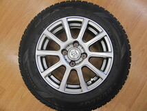 ★中古品★スタッドレスタイヤ・アルミホイールセット DUNLOP DSX-2 175/70R14【他商品と同梱歓迎】_画像3