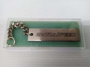 ★未使用品★MAZADSPEED キーホルダー プレート 詳細不明　当時物【他商品と同梱歓迎】