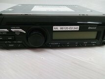 ★新車外し品とのことです★日野★純正 オーディオ 1DIN 86120-E0340 Bluetooth 【他商品と同梱歓迎】_画像8