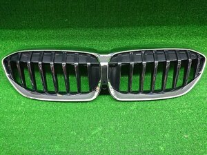 ★中古品★BMW 3シリーズ G20 G21 純正 フロントグリル キドニーグリル ブラック メッキ 5113 192976-10【他商品と同梱歓迎】