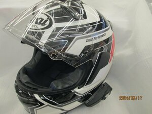 * secondhand goods * Araia life ru face helmet VECTOR X in cam SENA 57 58cm[ other commodity . including in a package welcome ]